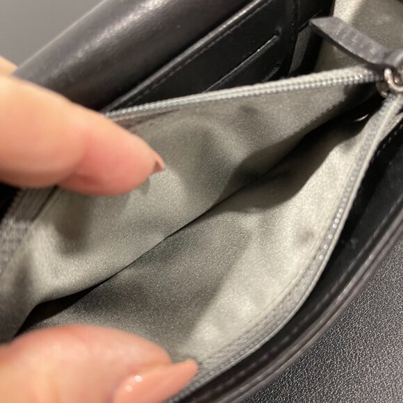 Chanel Leather Wallet with "Wired" CC Black/Silver (JB1071) - Picture 6 of 9